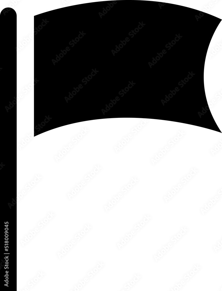Poster vector image of flag icon. on white background..eps