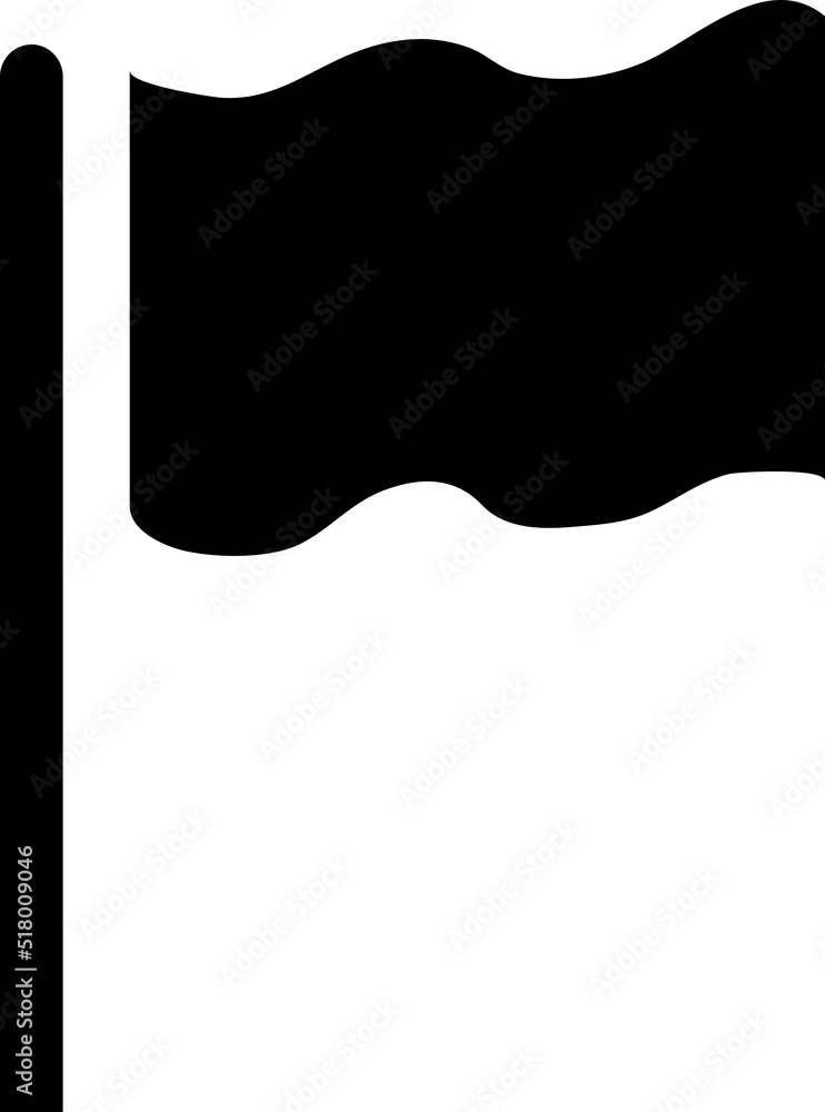 Poster vector image of flag icon. on white background..eps