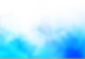 Blue gradient blurred bokeh abstract background.
