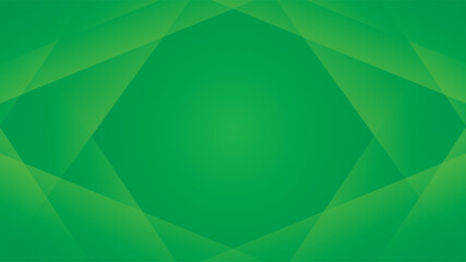 Fototapeta premium modern green triangle background vector illustration