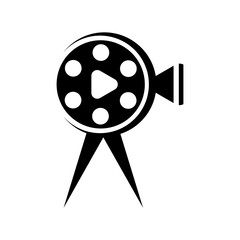 Cinema logo images illustration