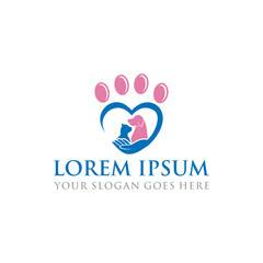 pets care logo , veterinary logo