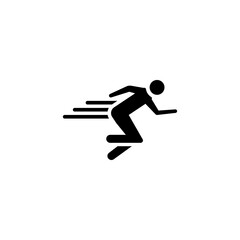 Obraz premium running icon vector design templates