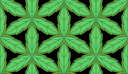 Fototapeta premium Geometric ethnic oriental pattern traditional Design for background,carpet,wallpaper,clothing,wrapping,Batik,fabric,Vector illustration.embroidery style.
