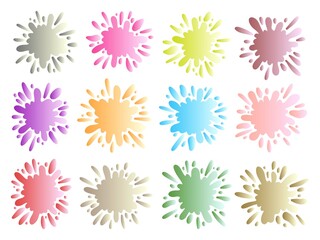 Splatter Abstract Background