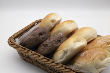 basket of fresh bread