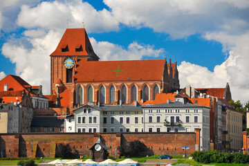 View of the old town country Toruń	
