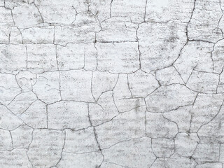 Cracked old gray cement concrete stone wall vintage dirty texture background