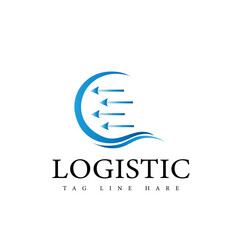 Logistic logo design 