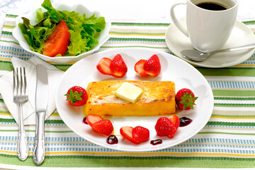 フレンチトースト　　フワフワで美味しいフレンチトースト