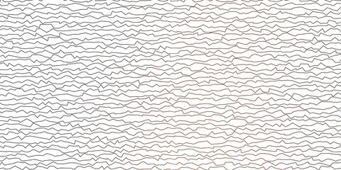 Dark Orange vector template with curved lines.