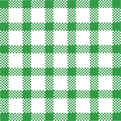 Fototapeta premium the Lattice Pattern Vector Repeating Green White Abstract Square Background