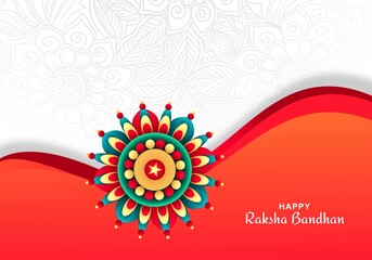 Indian religious festival raksha bandhan celebration background