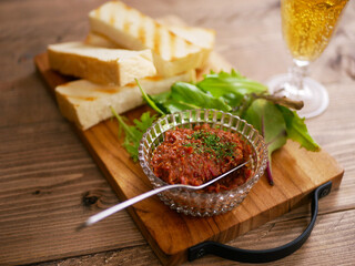 カレーディップと食パン