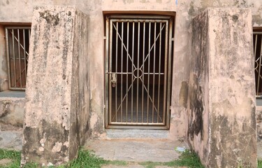 Fototapeta premium A jail built by the Dutch in the seventeenth century at Tharangambadi.