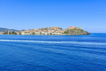 Portoferraio, Festung, Forte Stella, Forte Falcone, Leuchtturm, Altstadt, Hafen, Insel, Elba,...