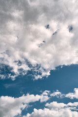 Scenic cloudscape. Abstract background of cloudy sky