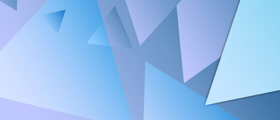 abstract blue background with triangles gradient, wallpaper presentation walls back cover card