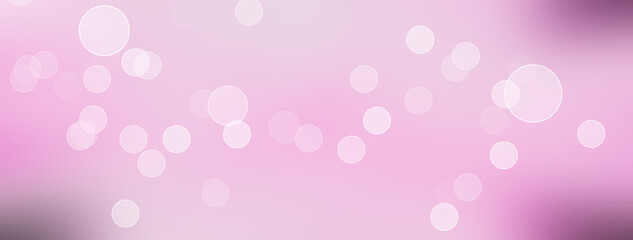 Pink color twinkle abstract background with bokeh wallpaper lights circle