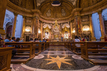 Obraz premium Basílica de Nuestra Señora del Pilar, Zaragoza, Aragón, Spain, Europe