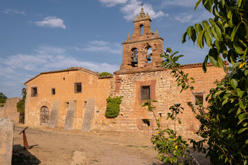 Fototapeta na wymiar beaterio de San Román, Sinagoga, Medinaceli, Soria, comunidad autónoma de Castilla y León, Spain, Europe