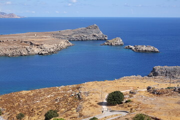 Meer bei Lindos auf Rhodos