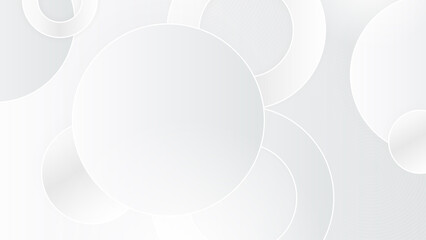 White abstract background. Vector illustration for presentation design. Can be used for business, corporate, institution, party, festive, seminar, talk, flyer, texture, wallpaper, and pattern.