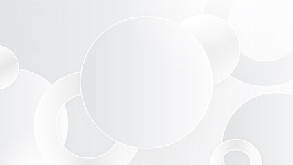 White abstract background. Vector illustration for presentation design. Can be used for business, corporate, institution, party, festive, seminar, talk, flyer, texture, wallpaper, and pattern.