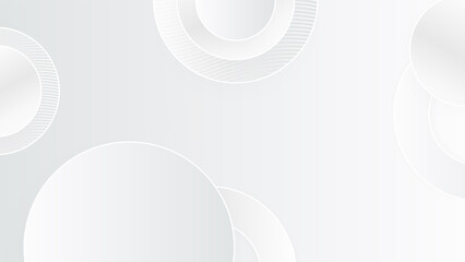 White abstract background. Vector illustration for presentation design. Can be used for business, corporate, institution, party, festive, seminar, talk, flyer, texture, wallpaper, and pattern.