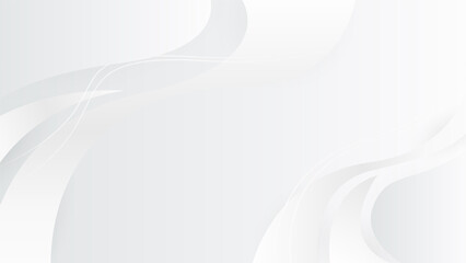 White abstract background. Vector illustration for presentation design. Can be used for business, corporate, institution, party, festive, seminar, talk, flyer, texture, wallpaper, and pattern.