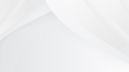 White abstract background. Vector illustration for presentation design. Can be used for business, corporate, institution, party, festive, seminar, talk, flyer, texture, wallpaper, and pattern.
