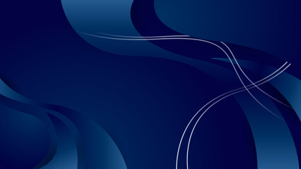 Dark blue abstract background. Vector illustration for presentation design. Can be used for business, corporate, institution, party, festive, seminar, talk, flyer, texture, wallpaper, and pattern.