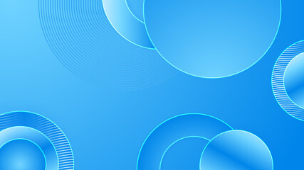 Blue abstract background. Vector illustration for presentation design. Can be used for business, corporate, institution, party, festive, seminar, talk, flyer, texture, wallpaper, and pattern.