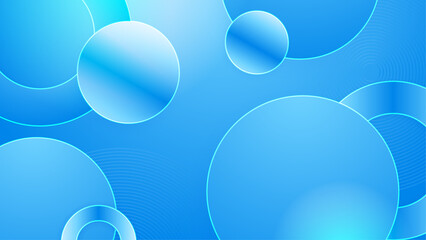 Blue abstract background. Vector illustration for presentation design. Can be used for business, corporate, institution, party, festive, seminar, talk, flyer, texture, wallpaper, and pattern.