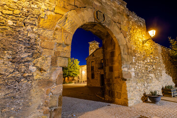 arco de arriba - puerta de oriente, Conjunto medieval amurallado, Retortillo de Soria, Soria,  comunidad autónoma de Castilla y León, Spain, Europe