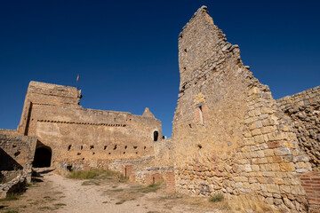 alcazar, Castillo de Gormaz, Siglo X, Gormaz, Soria, Comunidad Autónoma de Castilla, Spain, Europe