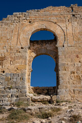 Fototapeta na wymiar puerta califal, Castillo de Gormaz, Siglo X, Gormaz, Soria, Comunidad Autónoma de Castilla, Spain, Europe