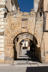 Puerta de Castilla, recinto amurallado, San Esteban de Gormaz, Soria, Comunidad Autónoma de Castilla, Spain, Europe