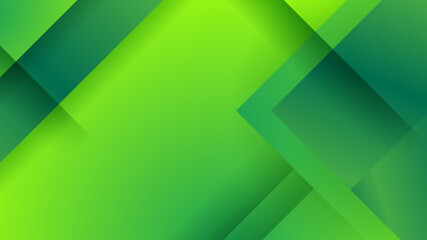 Fototapeta na wymiar Green abstract background. Vector illustration for presentation design. Can be used for business, corporate, institution, party, festive, seminar, talk, flyer, texture, wallpaper, and pattern.