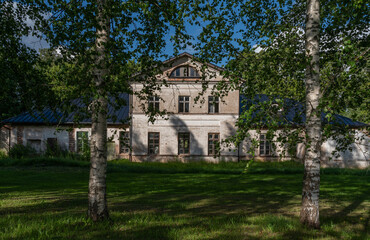 old viillage building in estonia