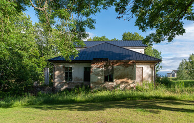 old viillage building in estonia