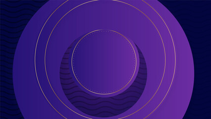 Luxury purple gold abstract background. Vector illustration for presentation design. Can be used for business, corporate, institution, party, festive, seminar, flyer, texture, wallpaper, and pattern.