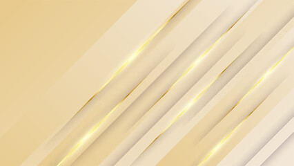 Luxury gold abstract background. Vector illustration for presentation design. Can be used for business, corporate, institution, party, festive, seminar, flyer, texture, wallpaper, and pattern.