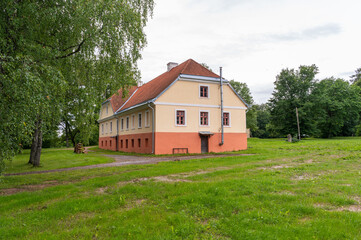 Fototapeta na wymiar traditional manor in estonia, europe