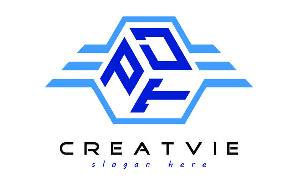 PDT three letter geometrical wings logo design vector template. wordmark logo | emblem logo | monogram logo | initial letter logo | typography logo | business logo | minimalist logo |