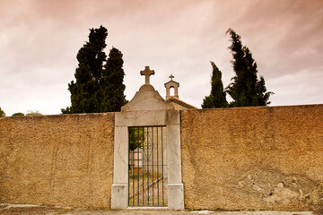Ermita de Betlem,siglo XIX.Artà.Mallorca.Islas Baleares. España. - obrazy, fototapety, plakaty