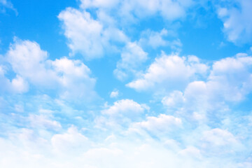 blue sky background with white clouds
