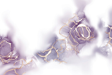 Abstract alcohol ink texture marble style background.