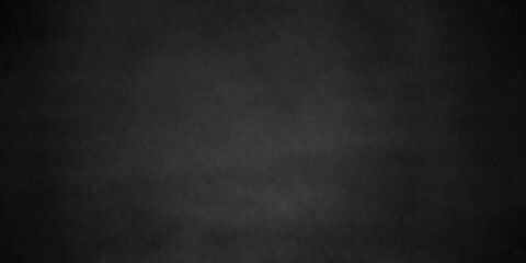 Dark black grunge textured concrete background. Panorama dark grey black slate background or texture. Vector black concrete texture. Stone wall background.	
