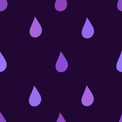 Simple seamless water rain drops pattern for clothes print and wrapping paper and notebooks and accessories and fabrics